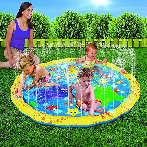 BANZAI 54In-Diameter Sprinkle & Splash Play Mat