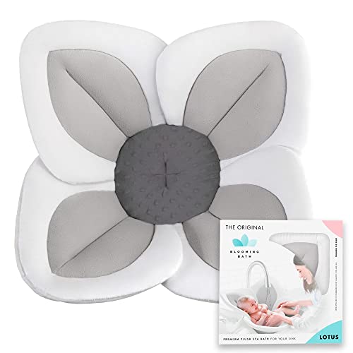 Blooming Bath Lotus - Baby Bath (Gray/Dark Gray)