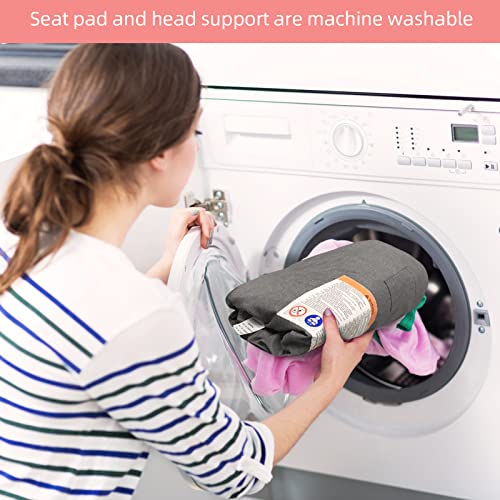 Baby Swings for Infants, 5 Speed Bluetooth Baby Bouncer with 3 Seat Positions & Built-in 12 Music & 3 Timer Settings & 5-Point Harness & Remote Control, Touch Screen Chair for 5-20 lb, 0-9 Months