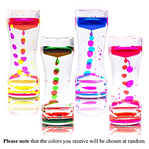 Super Z Outlet Liquid Motion Bubbler for Sensory Play, Fidget Toy, Children Activity, Desk Top, Assorted Colors (1 Piece)