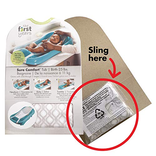The First Years Sure Comfort Deluxe Newborn to Toddler Tub Pink