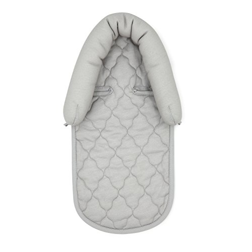 Travel Bug Baby & Toddler 2-in-1 Head Support Duo Head Support for Car Seats, Strollers & Bouncers (Black/Grey/White)