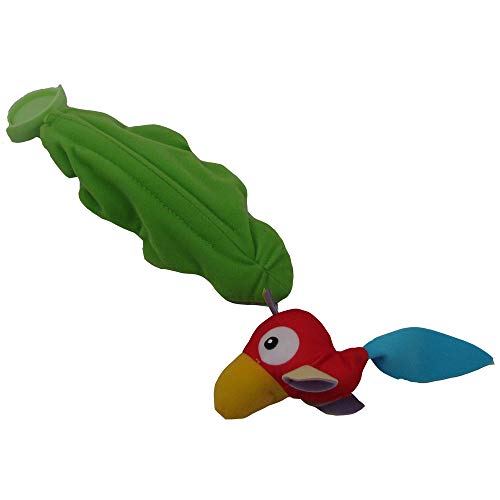 Replacement Parts for Rainforest Jumperoo - Fisher-Price Rainforest Jumperoo K6070 ~ Replacement Toys ~ Green Leaf with Colorful Parrot