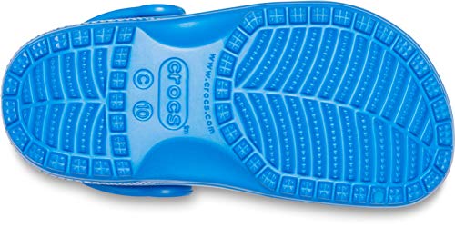 Crocs Kids' Classic Clog | Slip On Shoes for Boys and Girls | Water Shoes, Bright Cobalt, J2 US Little Kid