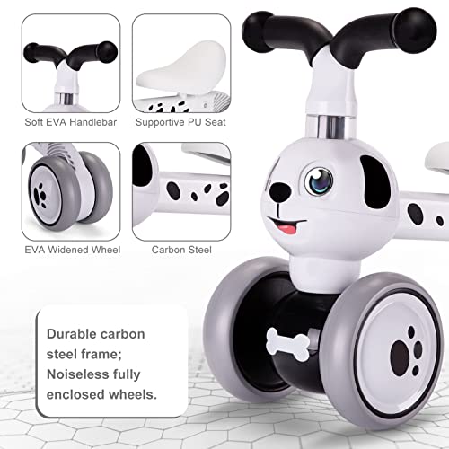 YGJT Baby Balance Bikes Bicycle Kids Toys Riding Toy for 1 Year Boys Girls 10-36 Months Baby's First Bike First Birthday Gift