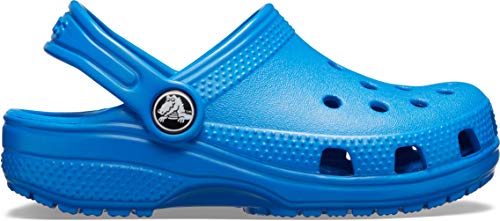 Crocs Kids' Classic Clog | Slip On Shoes for Boys and Girls | Water Shoes, Bright Cobalt, J2 US Little Kid