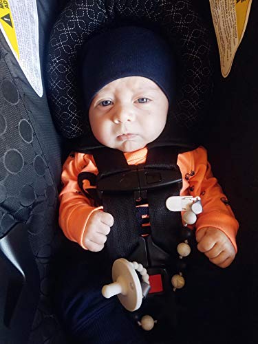 DRESHOW BQUBO 8 Pack Unisex Baby Beanie Hat Infant Baby Soft Cute Knit Cap Nursery Beanie