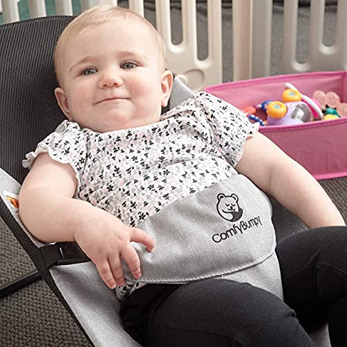 Ergonomic Baby Bouncer Seat - Bonus Travel Carry Case Included - Safe, Portable Rocker Chair with Adjustable Height Positions - Infant Sleeper Bouncy Seat Perfect for Newborn Babies by ComfyBumpy