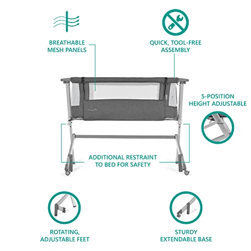 Dream On Me, Skylar Bassinet & Bedside Sleeper