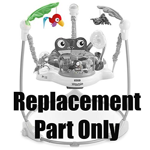 Replacement Parts for Rainforest Jumperoo - Fisher-Price Rainforest Jumperoo K6070 ~ Replacement Toys ~ Green Leaf with Colorful Parrot