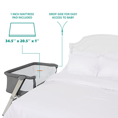 Dream On Me, Skylar Bassinet & Bedside Sleeper