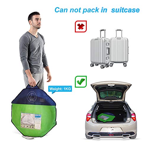 Yoosion Anti Mosquito Nets Pop Up Mosquito Net Bed Tent with Bottom 200(L)180(W)150(H) Mosquito Nettings Folding Portable for Baby Toddlers Kids Adult