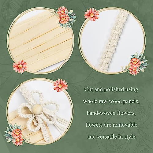 Baby Swings Vintage Infants Wooden Swings Multifunctional Baby Hanging Chair Photo Background Props Swing Seats Photography for Newborn Boys Girls (A-White)