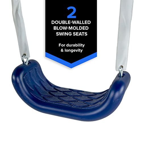 Sportspower My First Metal Swing Set with Slide