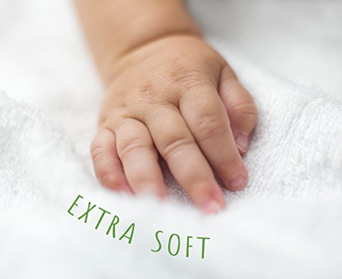 Ultra Soft Bamboo Hooded Baby Towel - Hooded Bath Towels with Ears for Babies, Toddlers - Large Baby Towel - Cute for Boys and Girls - Pink by San Francisco Baby