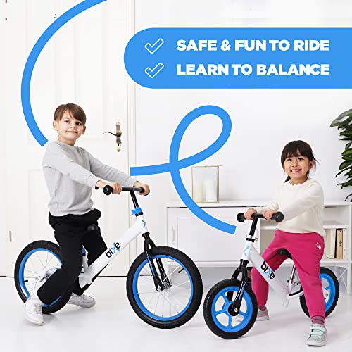 Blue (4LBS) Aluminum Balance Bike for Kids and Toddlers - 12" No Pedal Sport Training Bicycle for Children Ages 3,4,5