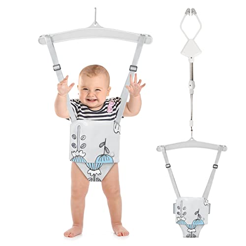 Baby Door Jumper Great for Baby Exerciser, Comfortable Johnny Jumper w Seat and Durable Doorway Jumper for Baby Bounce Jumper, Portable and Easy to Install