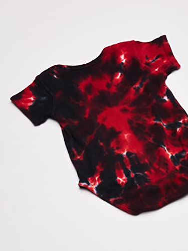 Liquid Blue baby boys Kiss Faces Burst Onesie T Shirt, Tie/Dye, 6-12 Months US