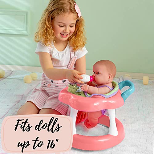 JC Toys Baby Doll Walker Playset