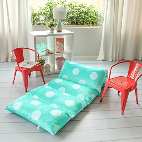 Butterfly Craze Girl's Floor Lounger Seats Cover and Pillow Cover Made of Super Soft, Luxurious Premium Plush Fabric - Perfect Reading and Watching TV Cushion - Great for SLEEPOVERS Slumber Parties