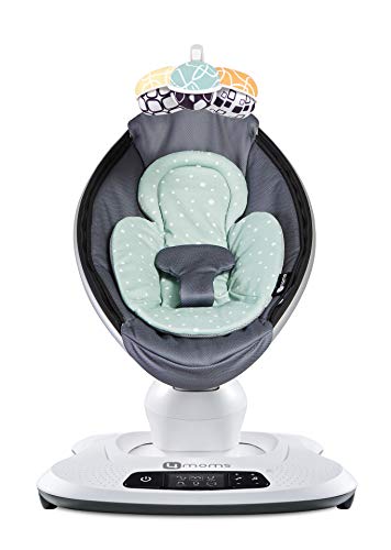 4moms rockaRoo and mamaRoo Infant Insert, for Baby, Infant, and Toddler, Machine Washable, Cool Mesh Fabric, Modern Design