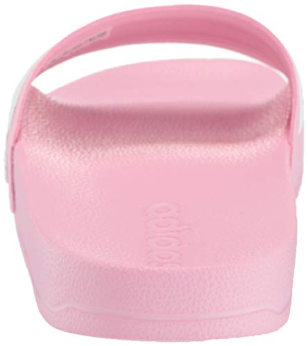 adidas Kids' adilette Shower Sandal, true pink/white/true pink, 4 M US Big Kid