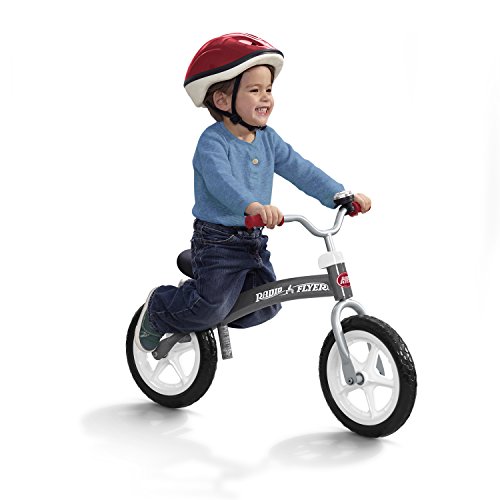 Radio Flyer Balance Bike Glide and Go, Gray