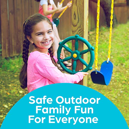 Jungle Gym Kingdom Pirate Ships Wheel (Green)