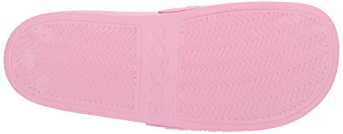 adidas Kids' adilette Shower Sandal, true pink/white/true pink, 4 M US Big Kid