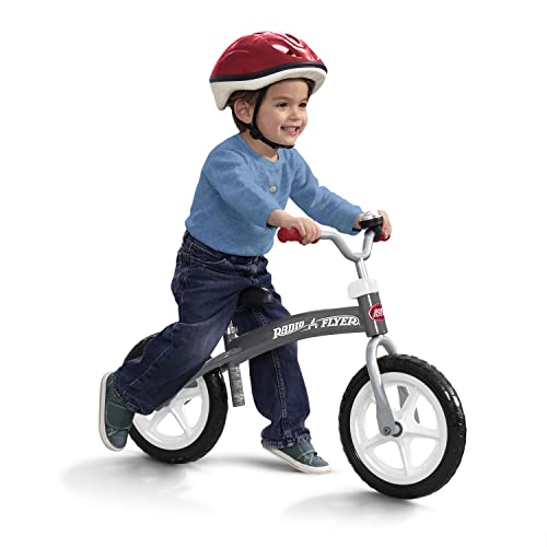 Radio Flyer Balance Bike Glide and Go, Gray