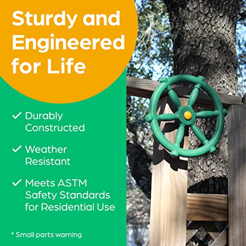 Jungle Gym Kingdom Pirate Ships Wheel (Green)