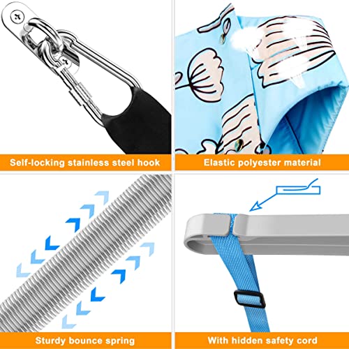 Baby Jumper Swing with Ceiling Hook for Infant Jumping, Baby Jumper Doorway with Adjustable Chain for Indoor Baby Swing