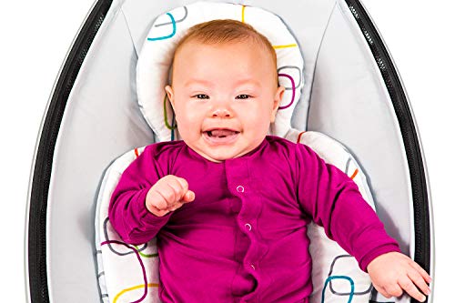 4moms rockaRoo and mamaRoo Infant Insert | for Baby, Infant, and Toddler | Machine Washable, Soft, Plush Fabric | Reversible Design