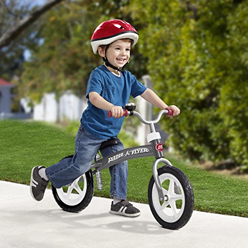 Radio Flyer Balance Bike Glide and Go, Gray
