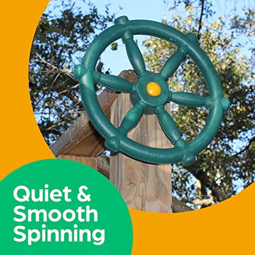 Jungle Gym Kingdom Pirate Ships Wheel (Green)