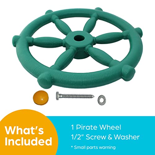 Jungle Gym Kingdom Pirate Ships Wheel (Green)