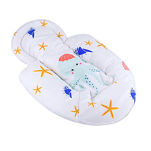 Topwon Newborn Infant Support Cushion Liner Body Support Pillow for Baby Swing/Bassinet (Octopus)