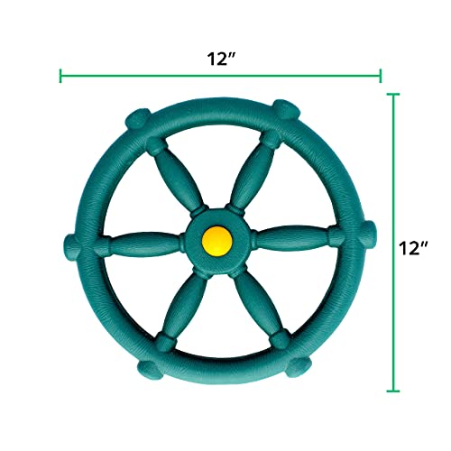 Jungle Gym Kingdom Pirate Ships Wheel (Green)