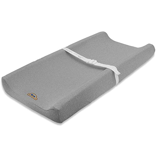 Super Soft and Stretchy Changing Pad Cover 2pk by BlueSnail (Gray)