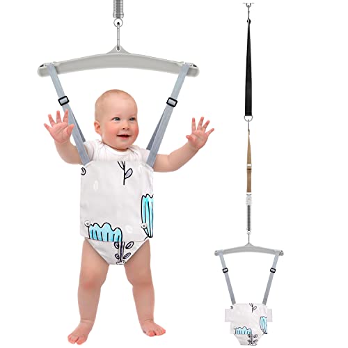 Bouncer for Baby Jumper Swing, Johnny Jumper for Infants with Ceiling Hook and Adjustable Height Toddler Jumper, Baby Door Jumper for Indoor/Outdoor Play