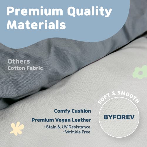 The Classy Swing Seat for Babyâs Fun Time & Growth - UV Resistant Technical Fabric for Indoor and Temporary Outdoor - Infant to Toddler - Seat with Velcro & Belt - Ceiling Hardware - Gift for Lover