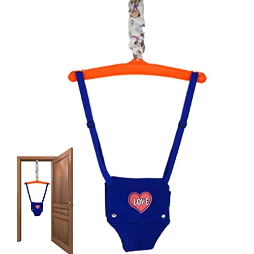 Baby Door Way Jumpers, Playful Parade Door Jumper, Light Weighted Kid Swing with Clips, Door Jumper Swing and Bouncers for Babies, Walking Harness Function, Girls and Boys