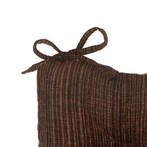 The Gripper Non-Slip Polar Jumbo Rocking Chair Cushions, Chocolate