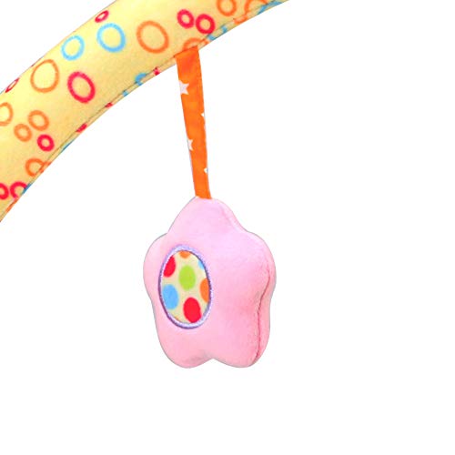 caterbee Travel Arch Stroller Toys for Infant & Toddlers, Baby Crib Accessory & Pram Activity Bar Toy for Senses and Motor Skills Development Indoor and Outdoor