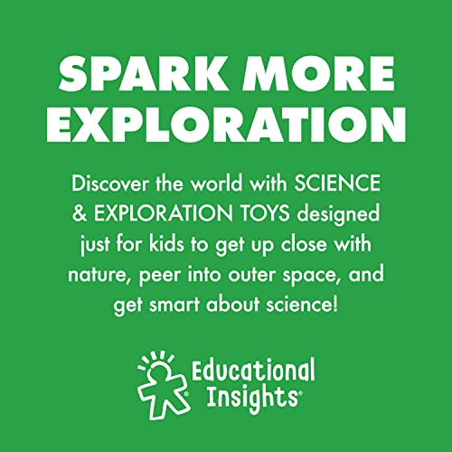 Educational Insights GeoSafari Jr. Talking Microscope, Featuring Bindi Irwin, Microscope for Kids, STEM & Science Toy, Interactive Learning, Ages 4+