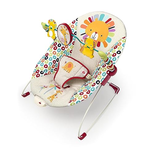 Bright Starts Playful Pinwheels Bouncer with Vibrating Seat