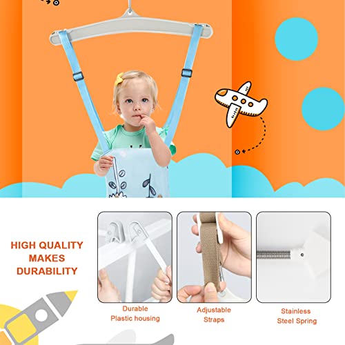 Doorway Jumper for Indoor Baby Door Jumper Swingï¼Door Jumper Baby Johnny Jump Up Doorway Swing for Infant Gift, Portable and Easy to Use