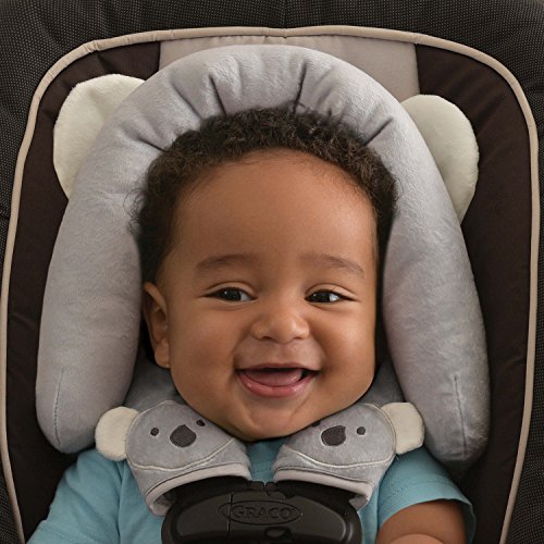Travel Bug Baby & Toddler 3-Piece Head Support & Strap Covers Set for Car Seats, Strollers & Bouncers  (Koala)