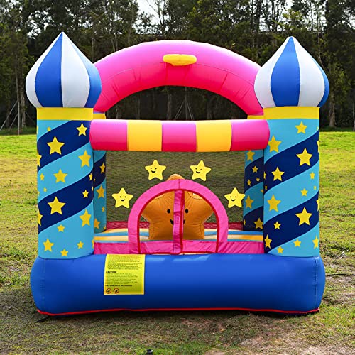 doctor dolphin Inflatable Bouncer Toddler Bounce House for Birthday Party with Air Blower