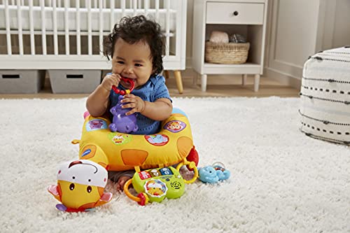 VTech Tummy Time Discovery Pillow, Great Gift For Kids, Toddlers, Toy for Boys and Girls, Ages Infant, 1, 2,